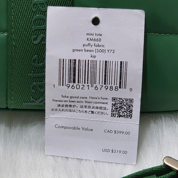 Kate Spade Vibrant Green Mini Bag - Picture 3 of 4